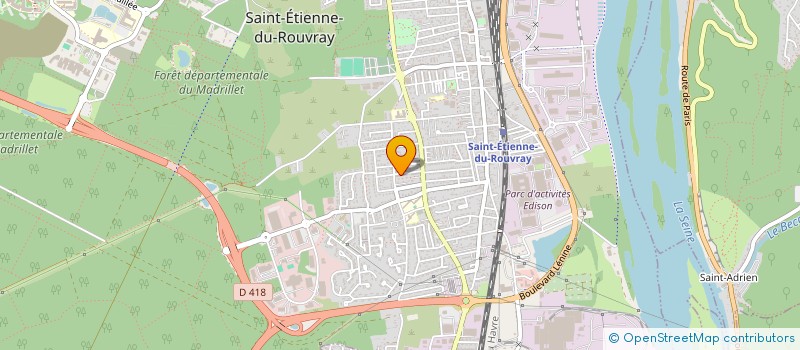 localisation de l'entreprise HOLDING IML 76  SAINT-ETIENNE-DU-ROUVRAY