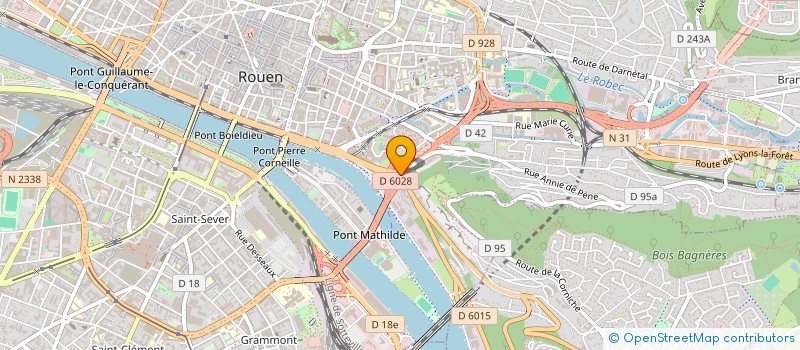 localisation de l'entreprise HOLDING IMMINVEST à ROUEN