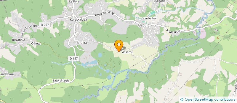 localisation de l'entreprise HOLDING IMMO MARTIN  URCUIT