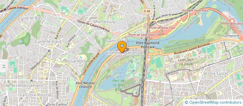 localisation de l'entreprise HOLDING IMMOBILIERE DE LYON à LYON