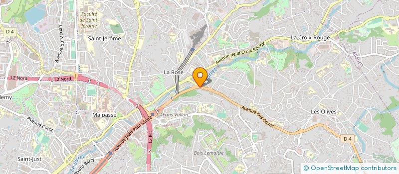 localisation de l'entreprise HOLDING IMMOBILIERE MALEVAL à MARSEILLE