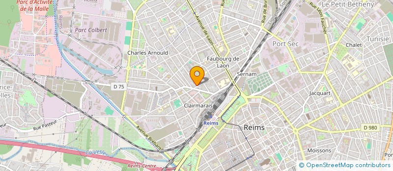 localisation de l'entreprise HOLDING IMMOCAD  REIMS