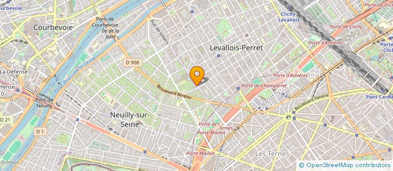 localisation de l'entreprise HOLDING INEMMA à NEUILLY-SUR-SEINE