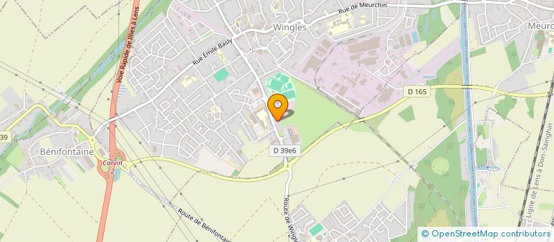 localisation de l'entreprise HOLDING INGLART FINANCES  DOUVRIN