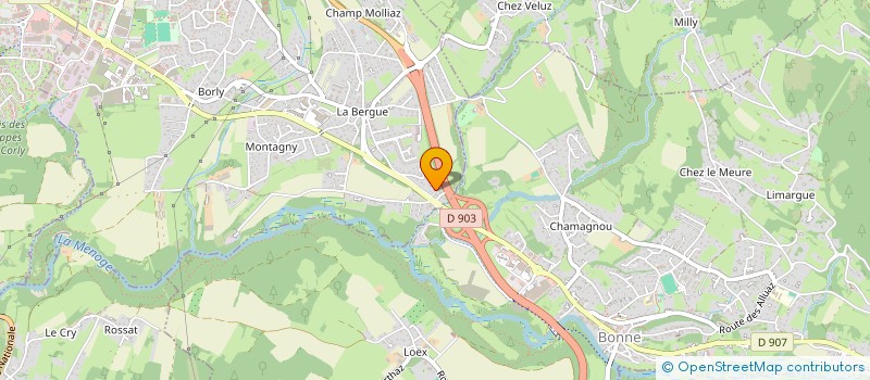 localisation de l'entreprise HOLDING INVEST  CRANVES-SALES