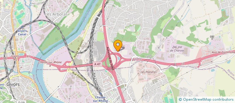 localisation de l'entreprise HOLDING INVESTHI  TERNAY