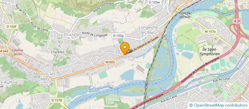 localisation de l'entreprise HOLDING IRM AMBROISE PARE  LONGEVILLE-LES-METZ