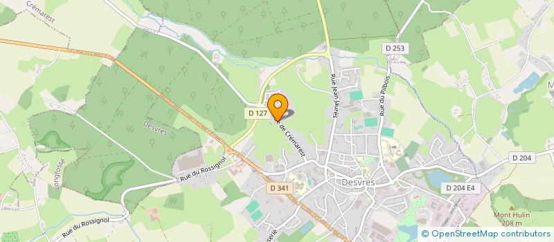 localisation de l'entreprise HOLDING ISABELLE THOMAS  DESVRES