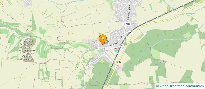 localisation de l'entreprise HOLDING IT  KURTZENHOUSE