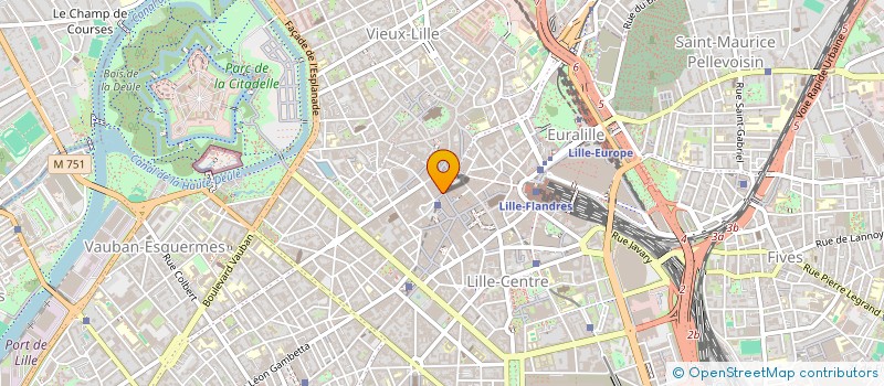 localisation de l'entreprise HOLDING ITLY à LILLE