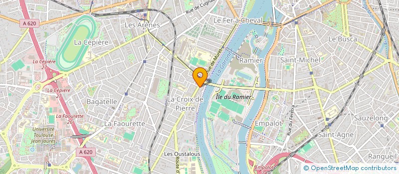 localisation de l'entreprise HOLDING IUOZ à TOULOUSE