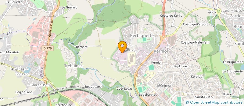 localisation de l'entreprise HOLDING J ET G à VANNES