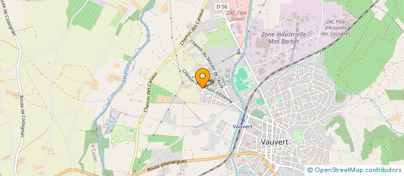 localisation de l'entreprise HOLDING J.J. INVESTISSEMENT  LE MANS