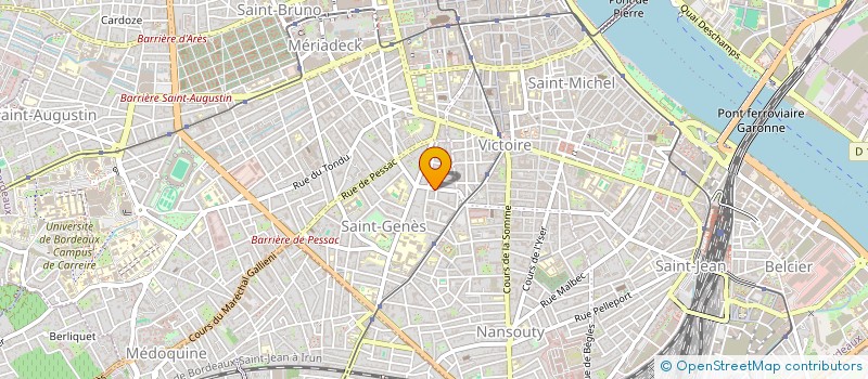 localisation de l'entreprise HOLDING J-LO  BORDEAUX