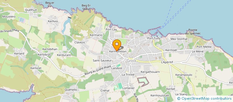 localisation de l'entreprise HOLDING J.O.E.  GROIX