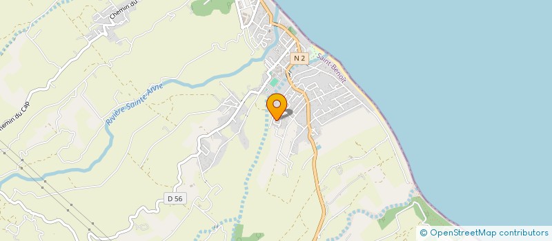 localisation de l'entreprise HOLDING J-OZ  SAINT-BENOIT