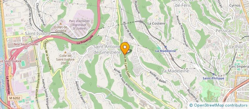 localisation de l'entreprise HOLDING J2G à NICE