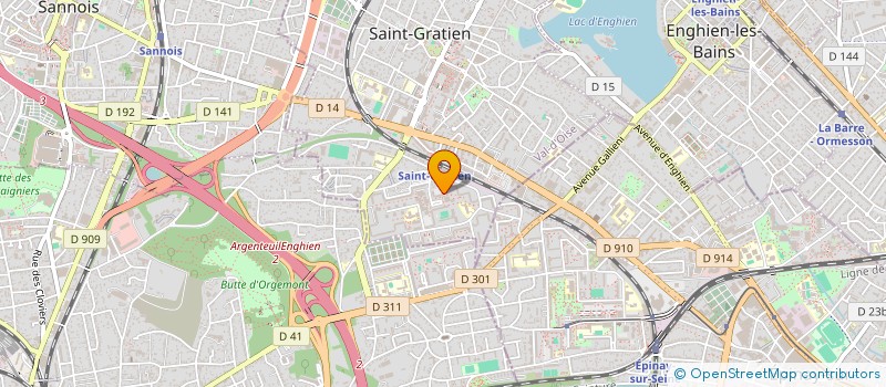 localisation de l'entreprise HOLDING J2M  SAINT-OUEN-L'AUMONE