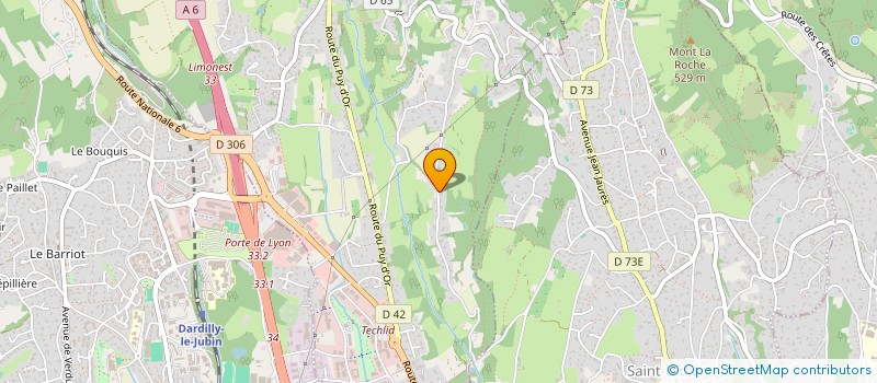 localisation de l'entreprise HOLDING JA POOL à CALUIRE-ET-CUIRE