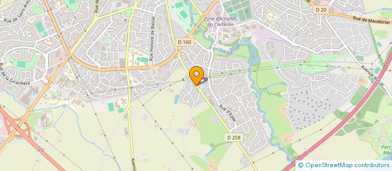 localisation de l'entreprise HOLDING JACH à CHOLET
