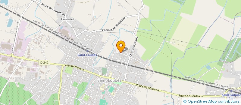 localisation de l'entreprise HOLDING JADE LENA  SAINT-LOUBES