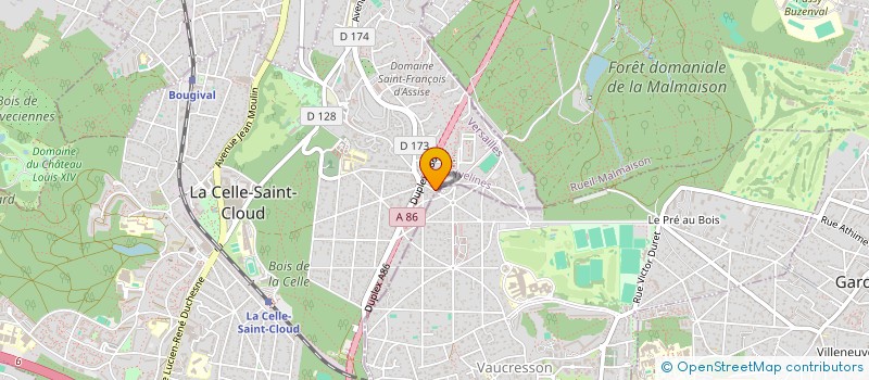 localisation de l'entreprise HOLDING JAF  ASNIERES-SUR-SEINE