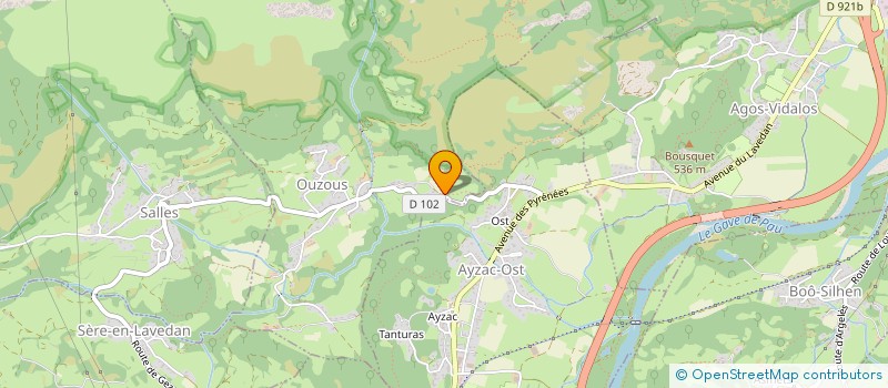 localisation de l'entreprise HOLDING JAFAS  OUZOUS