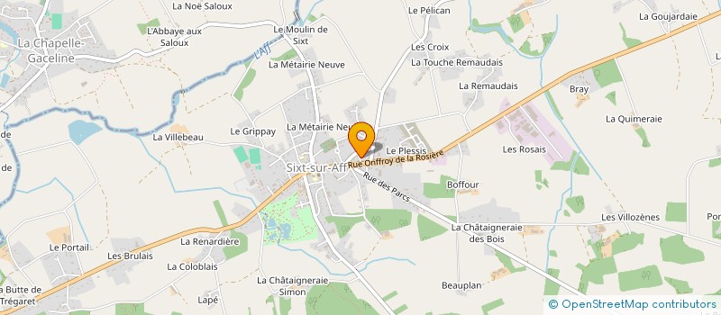 localisation de l'entreprise HOLDING JAM  SIXT-SUR-AFF