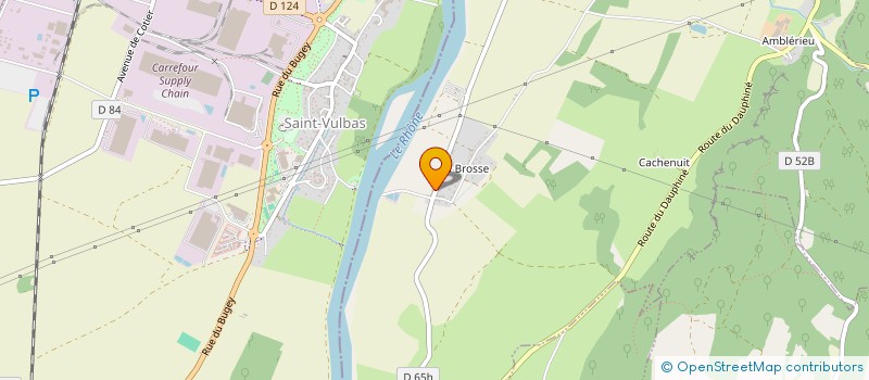 localisation de l'entreprise HOLDING JAME  LA BALME-LES-GROTTES