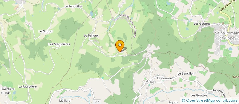 localisation de l'entreprise HOLDING JARL  ANCY