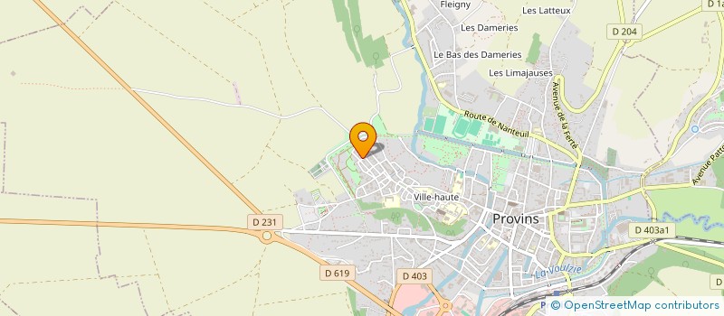 localisation de l'entreprise HOLDING JASMINE  PROVINS