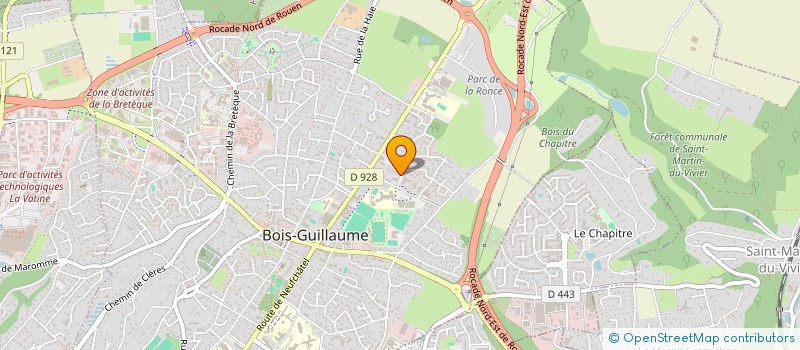 localisation de l'entreprise HOLDING JB à BOIS-GUILLAUME