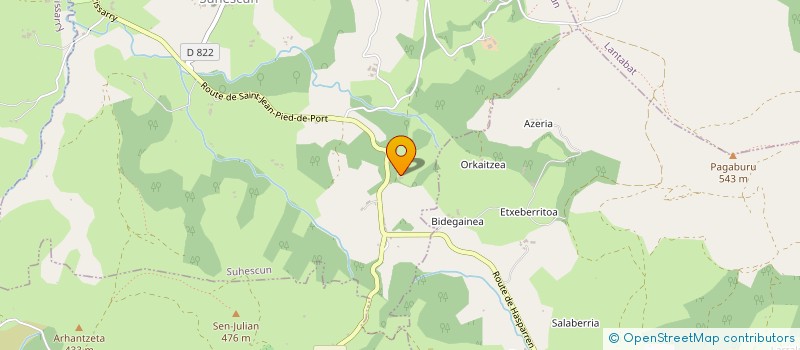 localisation de l'entreprise HOLDING JBD  SAINT MARTIN D'ARROSSA