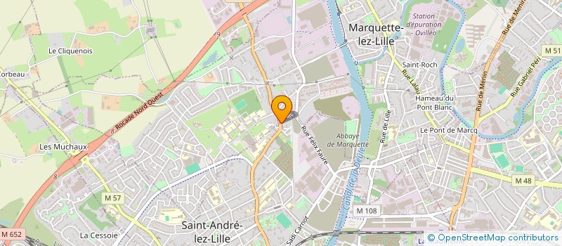 localisation de l'entreprise HOLDING JBDM à SAINT-ANDRE-LEZ-LILLE