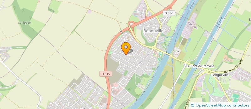 localisation de l'entreprise HOLDING JC  BENOUVILLE