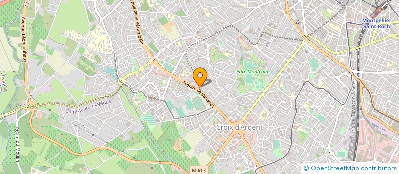 localisation de l'entreprise HOLDING JCCTN  MONTPELLIER