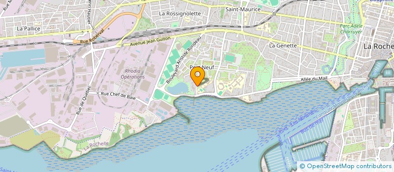 localisation de l'entreprise HOLDING JCD  LA ROCHELLE