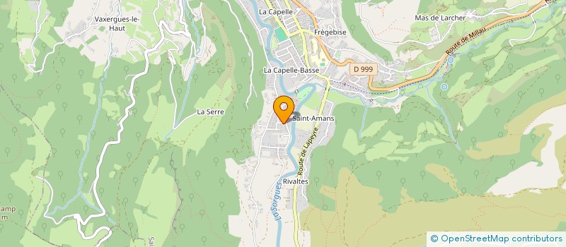 localisation de l'entreprise HOLDING JCG  SAINT-AFFRIQUE