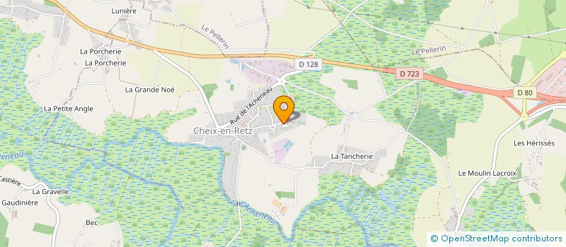 localisation de l'entreprise HOLDING JCNL  CHEIX-EN-RETZ