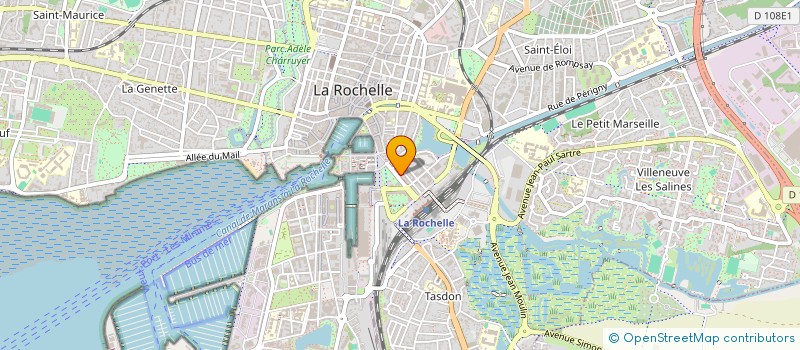 localisation de l'entreprise HOLDING JEAN PAUL OZANNE FINANCES  LA ROCHELLE