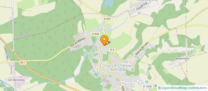 localisation de l'entreprise HOLDING JEANNIN  COUCY-LE-CHATEAU-AUFFRIQUE