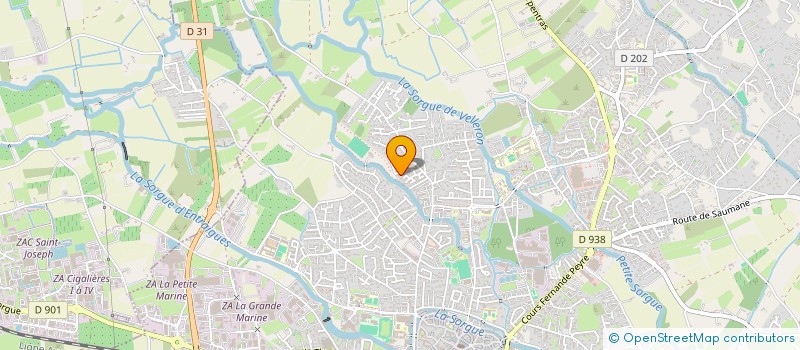 localisation de l'entreprise HOLDING JENK CAMAGNI  L'ISLE-SUR-LA-SORGUE