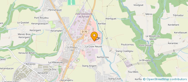 localisation de l'entreprise HOLDING JERZEY-BZH  CONCARNEAU