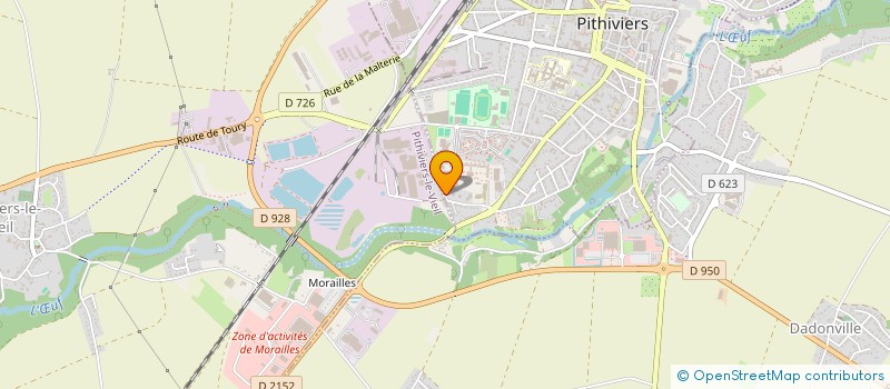 localisation de l'entreprise HOLDING JEULIN RUDY  DADONVILLE