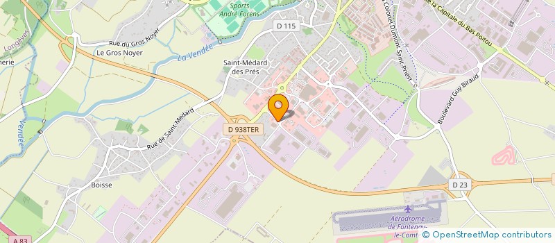 localisation de l'entreprise HOLDING JFAB FINANCES  FONTENAY-LE-COMTE