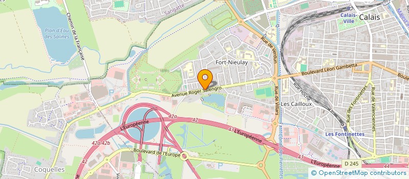 localisation de l'entreprise HOLDING JFMD  COQUELLES