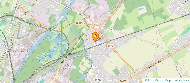 localisation de l'entreprise HOLDING JFV  SAINT-SAULVE