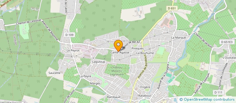 localisation de l'entreprise HOLDING JINSHAN  LEOGNAN