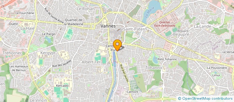 localisation de l'entreprise HOLDING JLB à VANNES