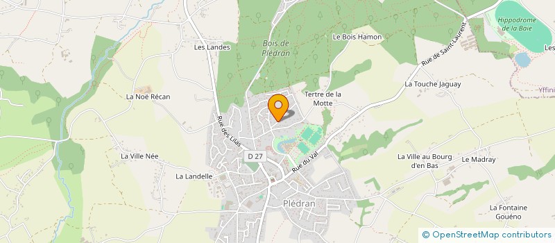 localisation de l'entreprise HOLDING JLM à PLEDRAN